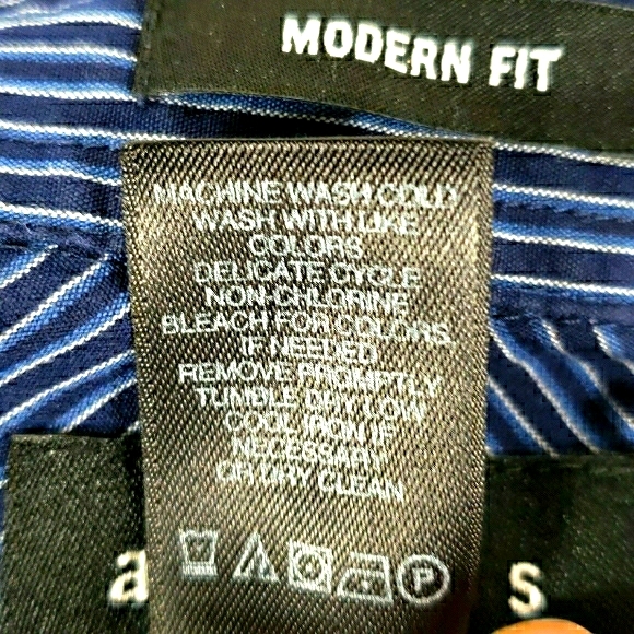 Axcess Men's Stripped Button Shirt, Size L, - Picture 8 of 8